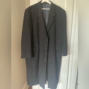 Men’s Wool Trench Coat